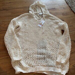 C&C CALIFORNIA WOMENS KNITTED SWIM SUIT COVER BATHING SUIT COVERUP XL